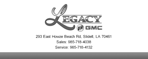 Legacy GMC Slidell LA Cars