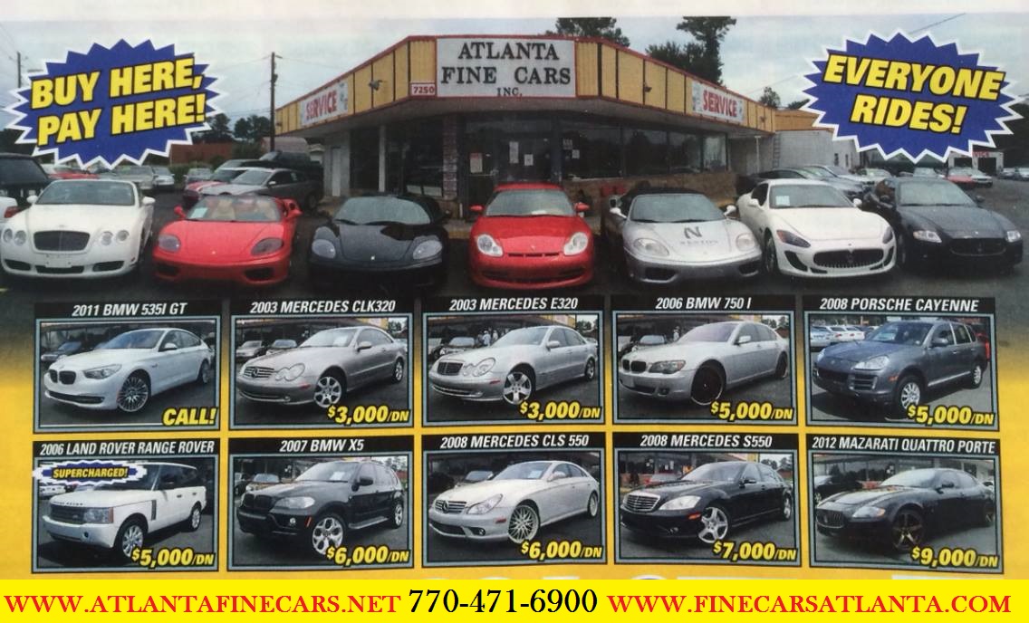 Atlanta Fine Cars Jonesboro GA Cars