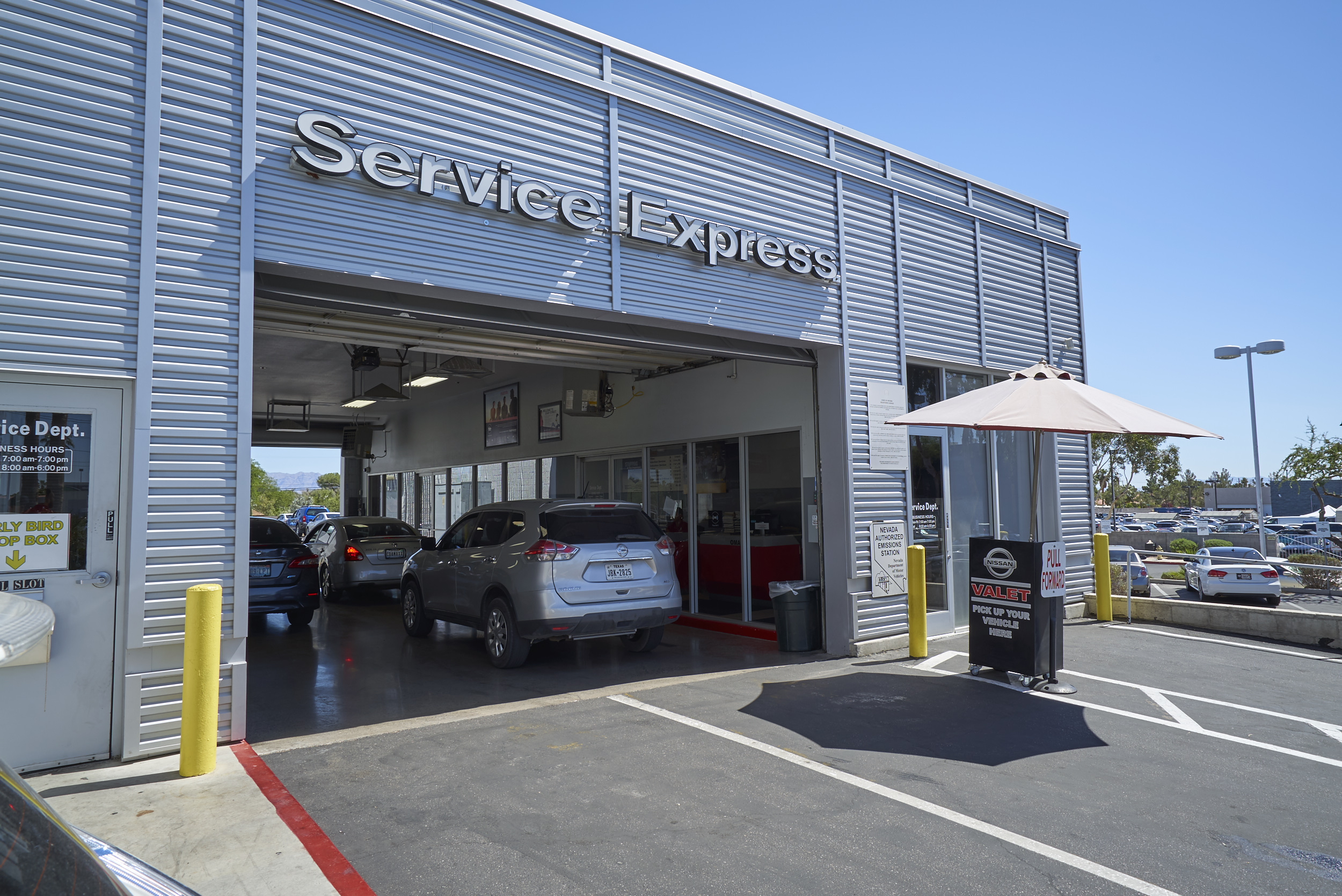 autonation nissan service center