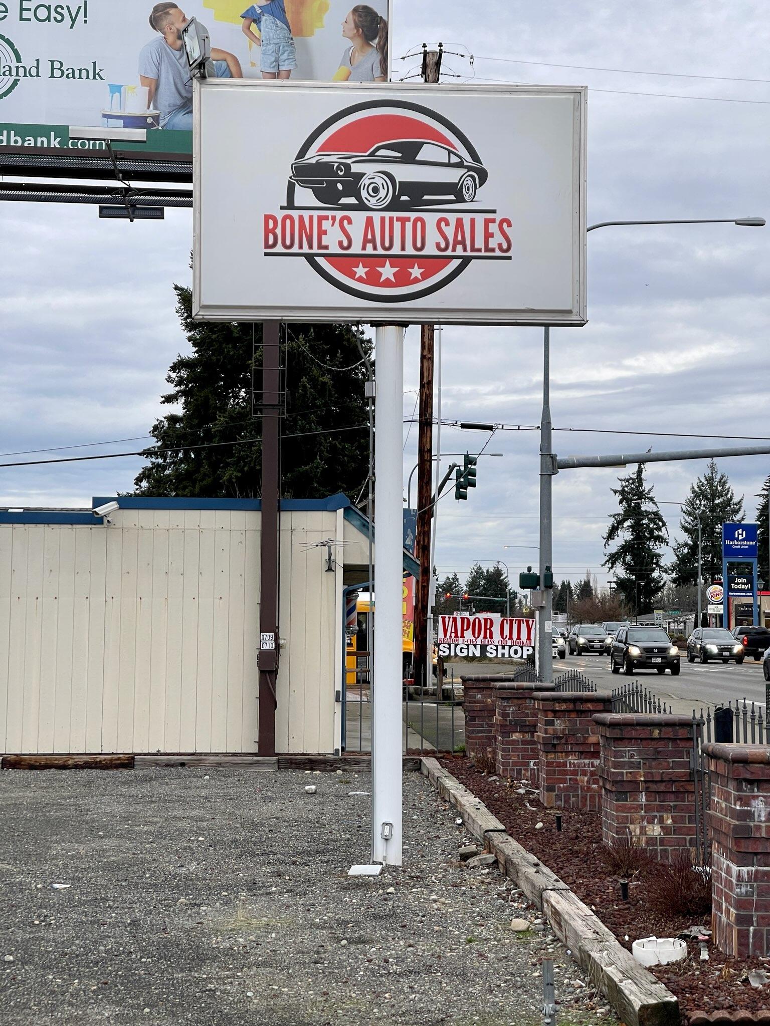 Bone's Auto Sales Spanaway, WA