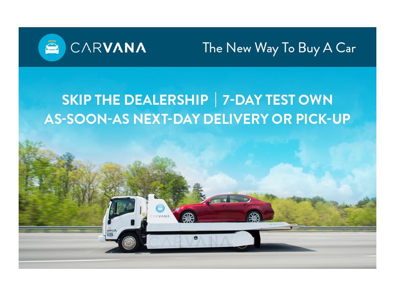 CarvanaTouchless Delivery To Your Home Knoxville, TN