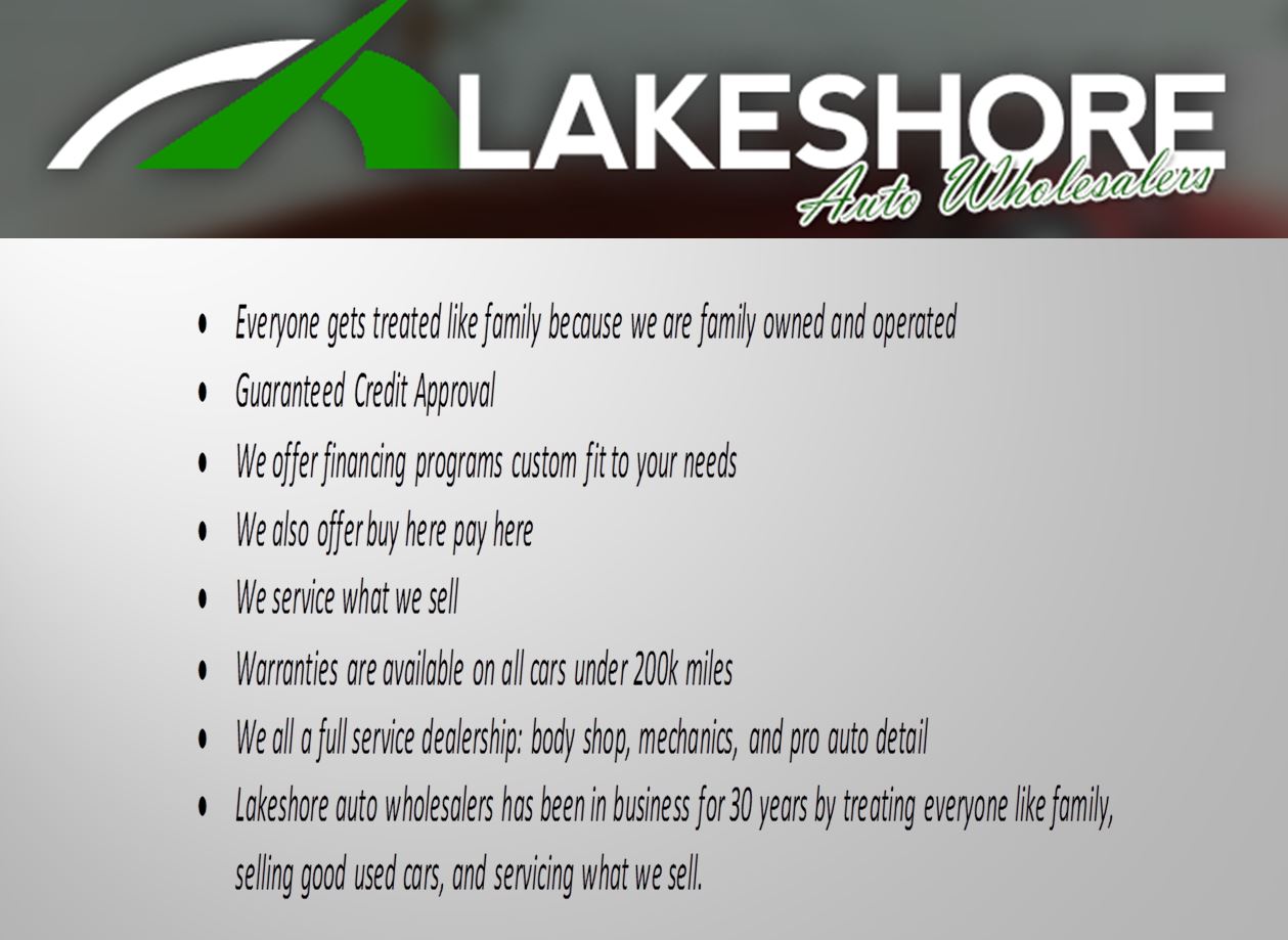 Lakeshore Auto Wholesalers Amherst, OH