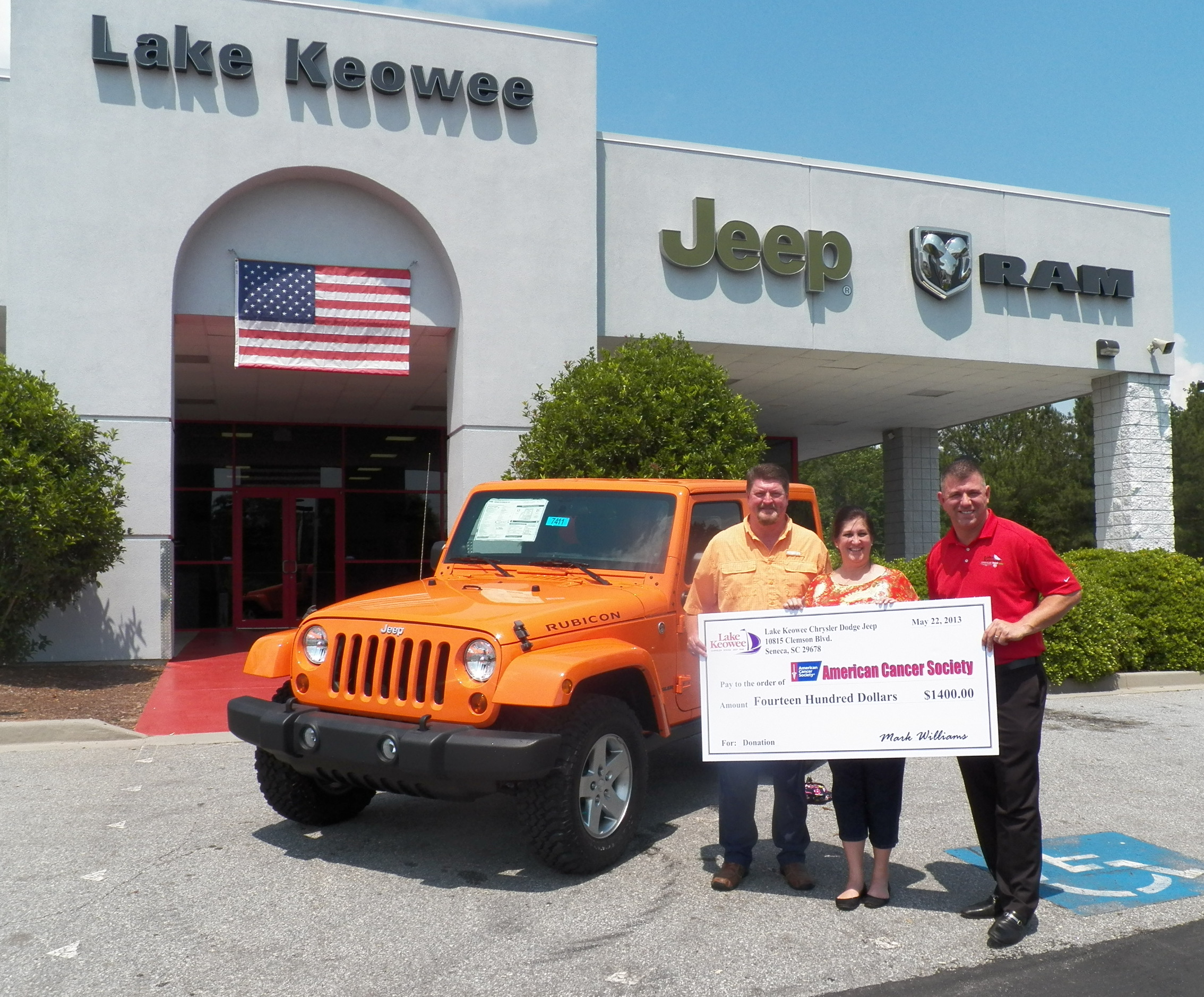 Lake Keowee Chrysler Dodge Jeep Ram Seneca, SC