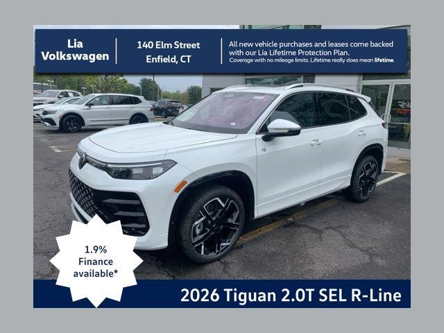 New 2026 Volkswagen Tiguan 2.0T SEL R-Line Turbo