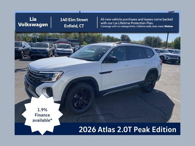 New 2026 Volkswagen Atlas 2.0T Peak Edition