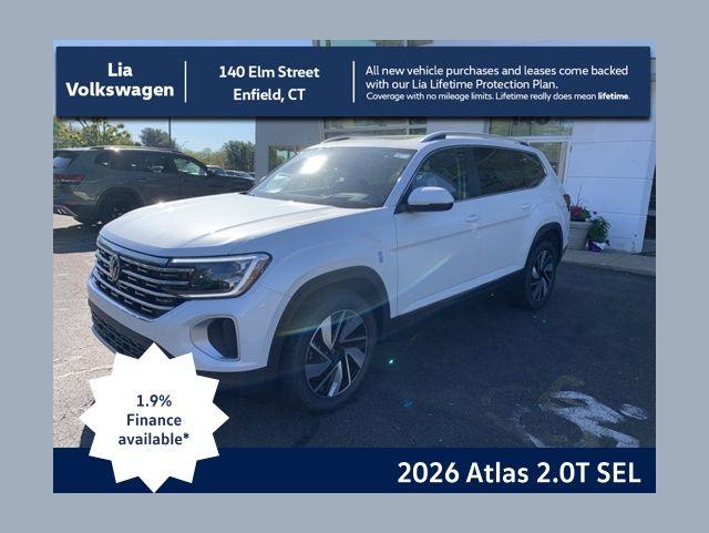 New 2026 Volkswagen Atlas 2.0T SEL