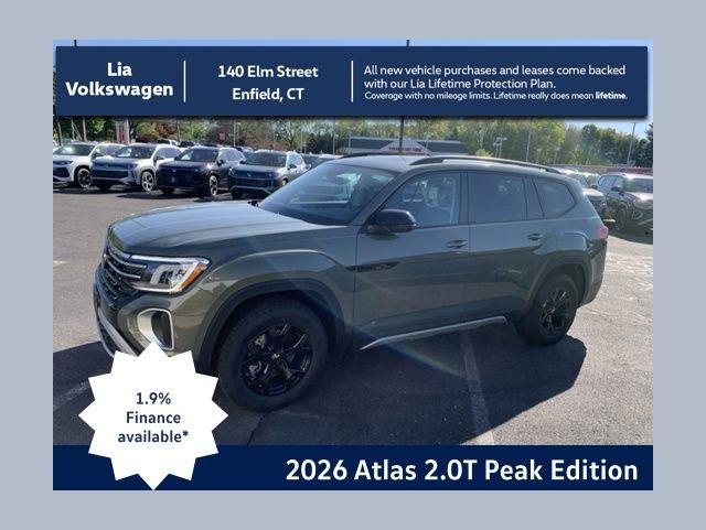 New 2026 Volkswagen Atlas 2.0T Peak Edition