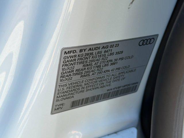 2023 AUDI Q8 55 PRESTIGE — миниатюра 36
