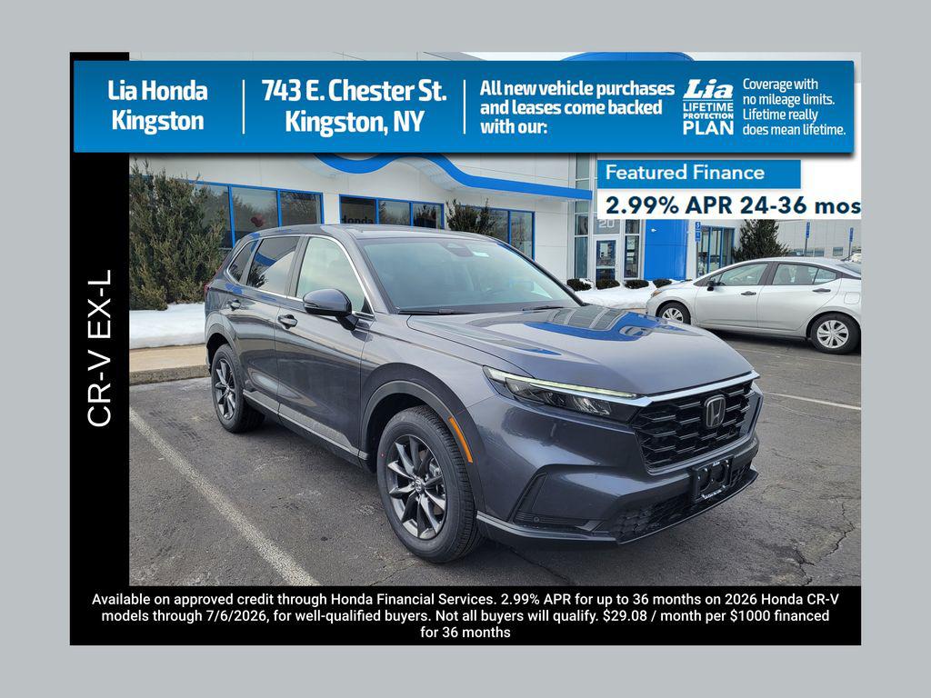 New 2026 Honda CR-V EX-L AWD