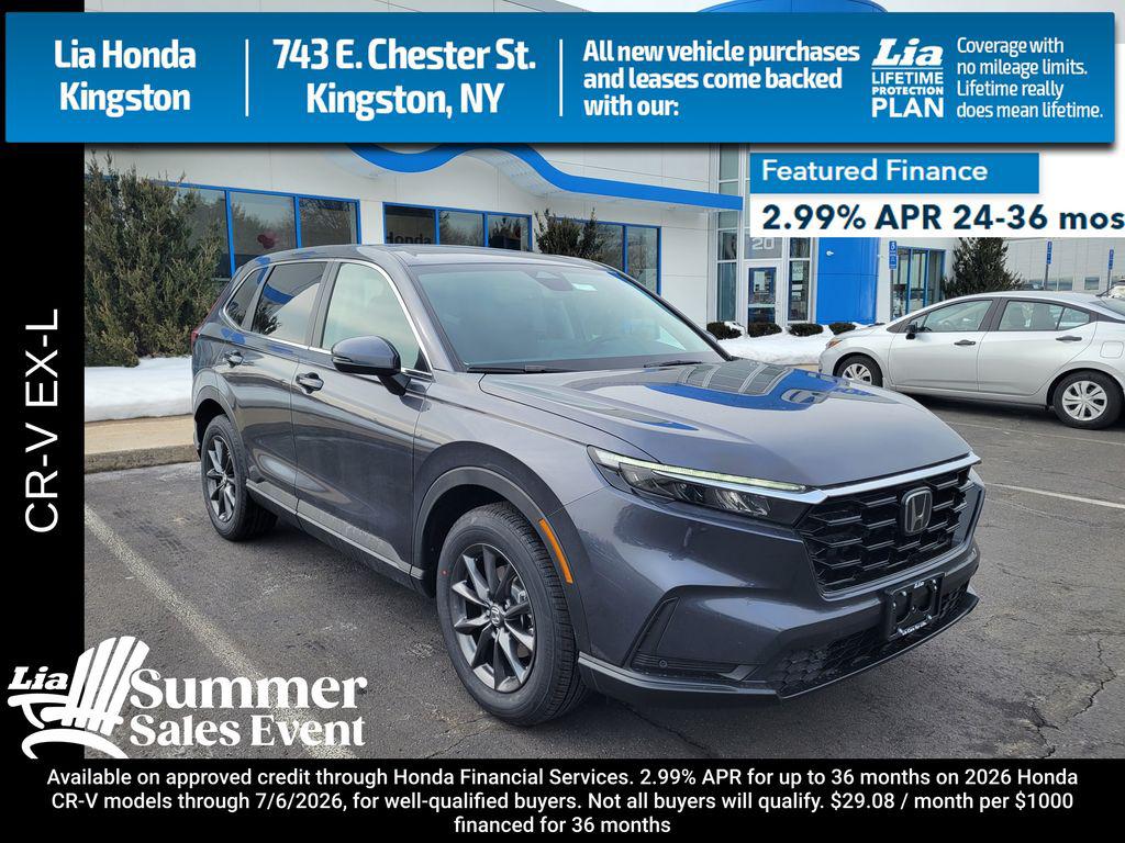 New 2026 Honda CR-V EX-L AWD