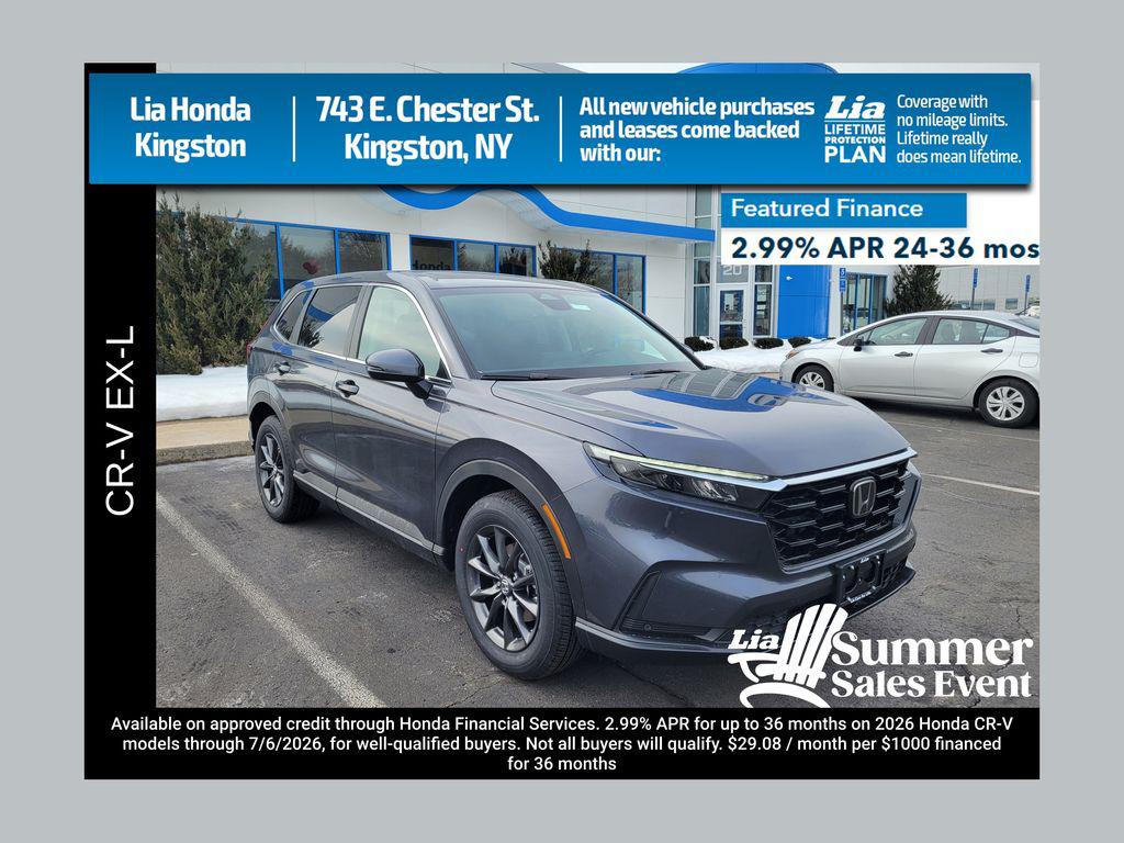 New 2026 Honda CR-V EX-L AWD