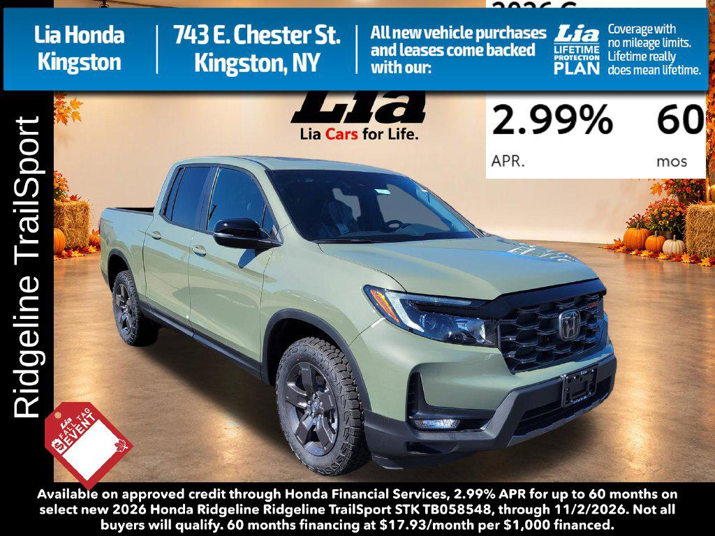 New 2026 Honda Ridgeline TrailSport