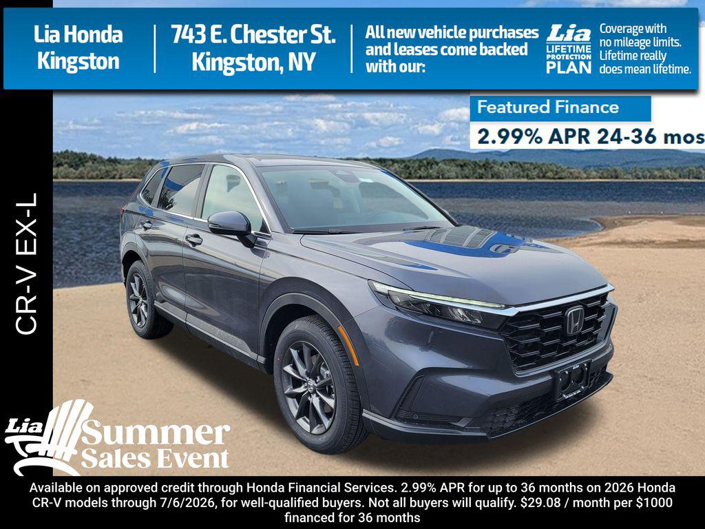 New 2026 Honda CR-V EX-L AWD