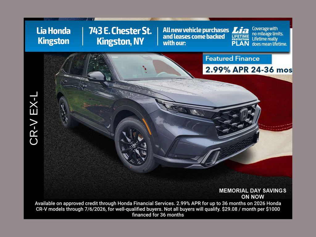 New 2026 Honda CR-V EX-L AWD
