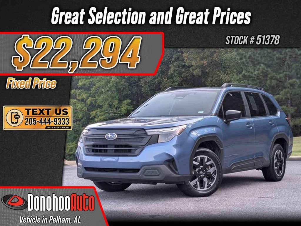 2025 Subaru Forester Base Plus