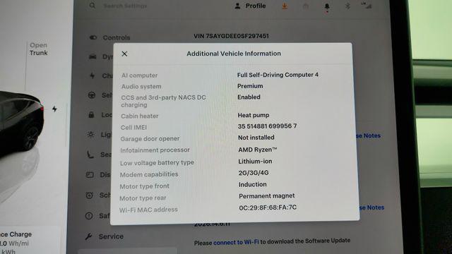 2025 Tesla MODEL Y LONG RANGE DUAL MOTOR ALL-WHEEL DRIVE 缩略图 57