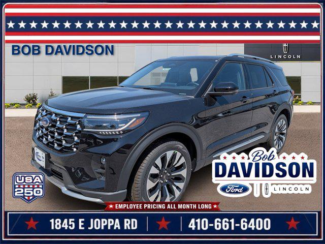 New 2026 Ford Explorer Platinum