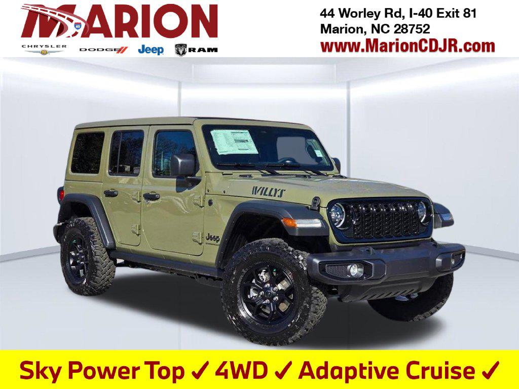New 2026 Jeep Wrangler Willys
