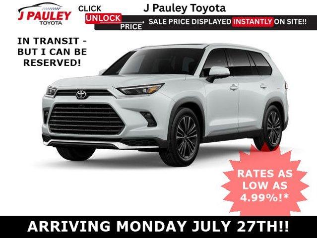 New 2026 Toyota Grand Highlander Hybrid MAX Platinum