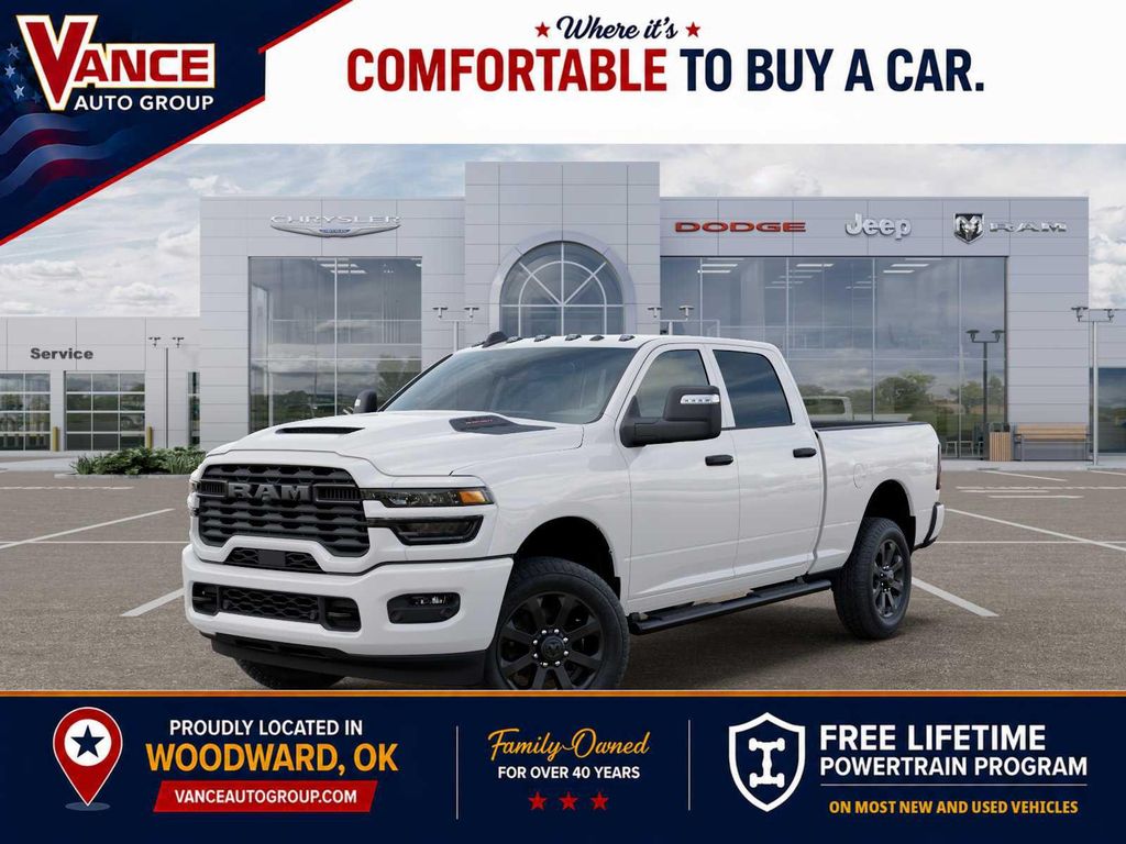 New 2026 RAM 2500 Black Express Crew Cab 4x4 6'4' Box