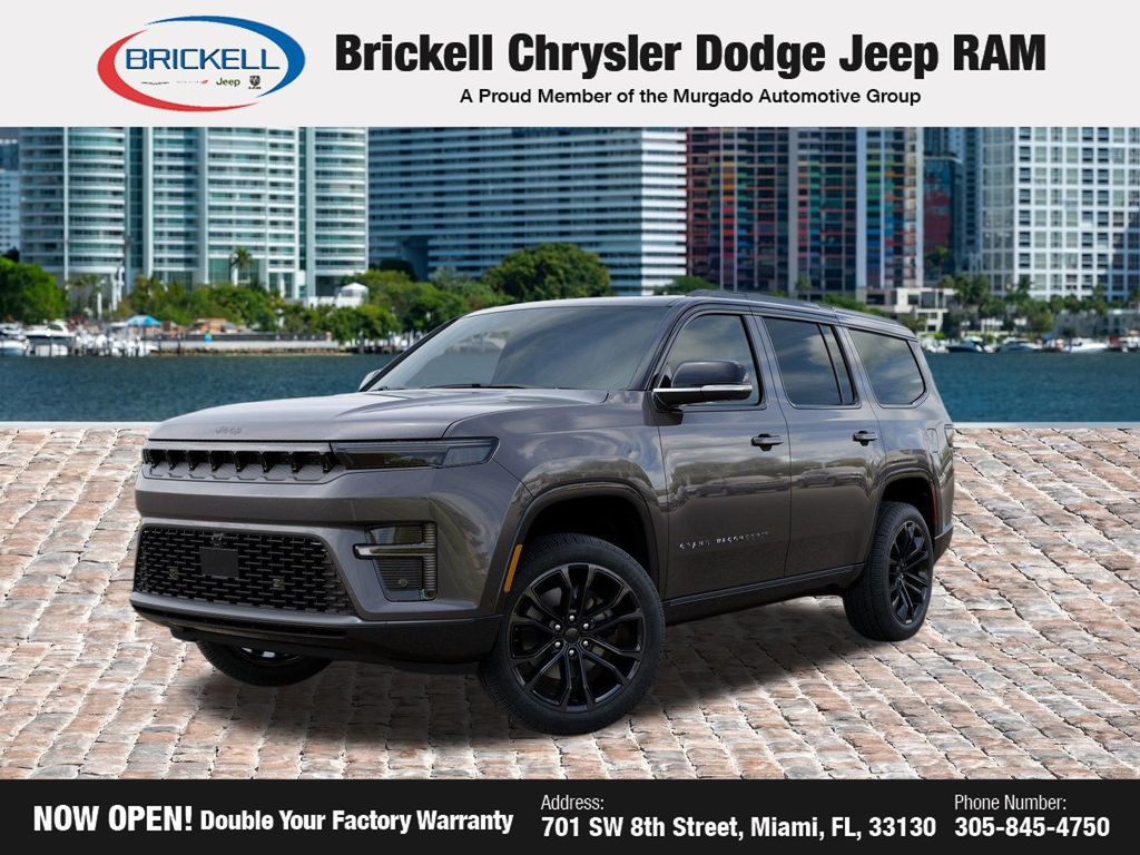 New 2026 Jeep Grand Wagoneer Summit Obsidian 4x4