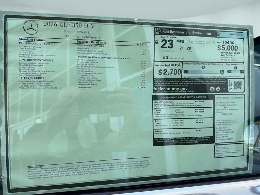 صورة مصغرة 36 لـ 2026 Mercedes-BENZ GLE