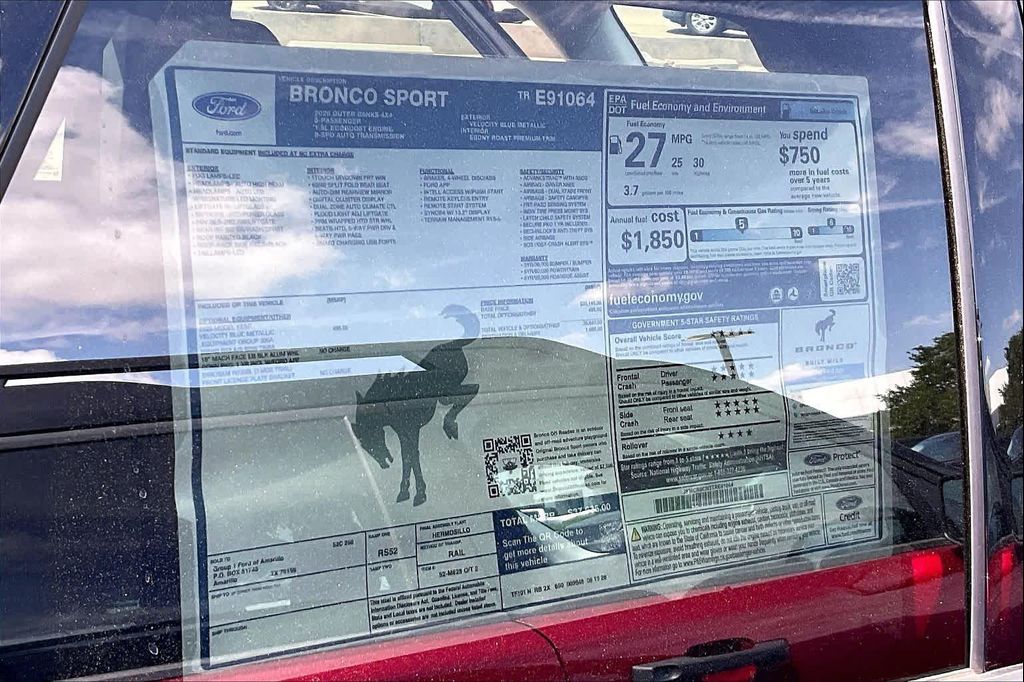 2026 FORD BRONCO SPORT OUTER BANKS thumbnail 20