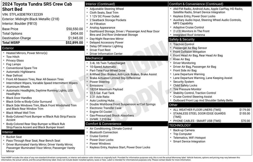 2024 Toyota TUNDRA SR5 缩略图 32