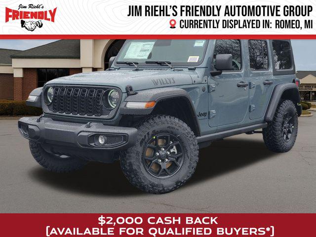 New 2026 Jeep Wrangler Willys