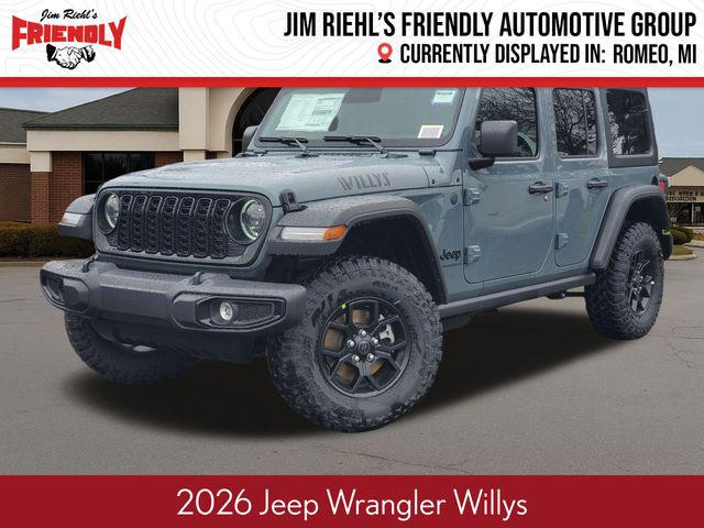 New 2026 Jeep Wrangler Willys