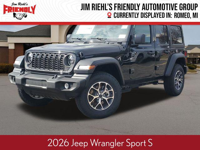 New 2026 Jeep Wrangler Sport S