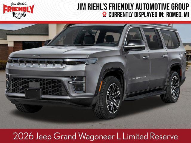 New 2026 Jeep Grand Wagoneer L Limited Reserve 4x4
