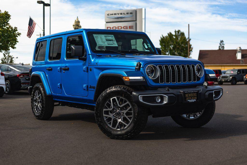 New 2025 Jeep Wrangler 4-Door Sahara 4x4