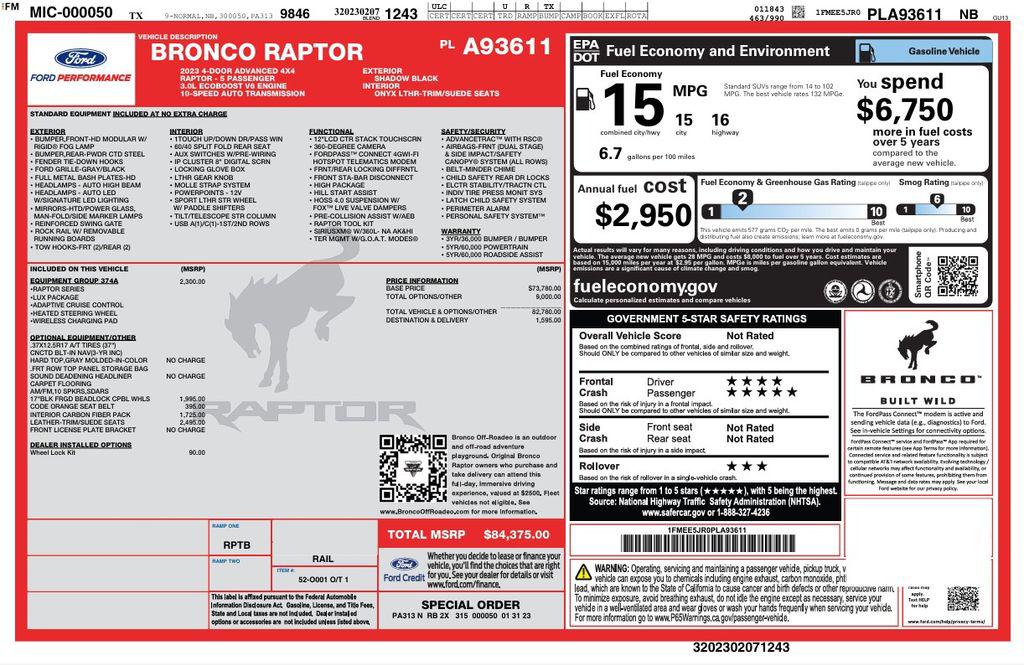 FORD BRONCO RAPTOR - 2