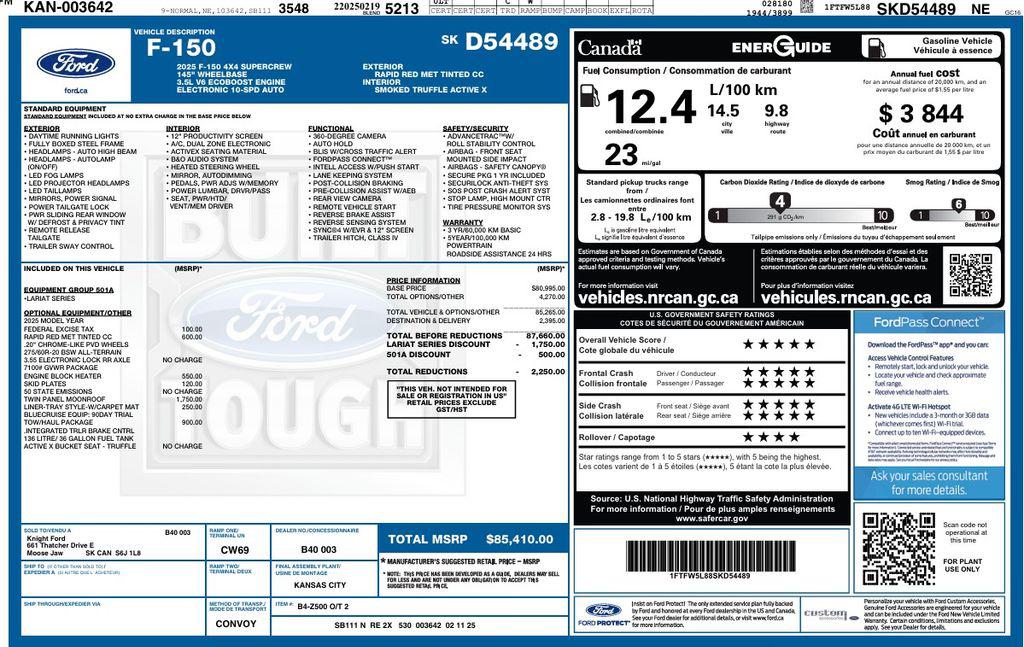 FORD F-150 LARIAT - 2
