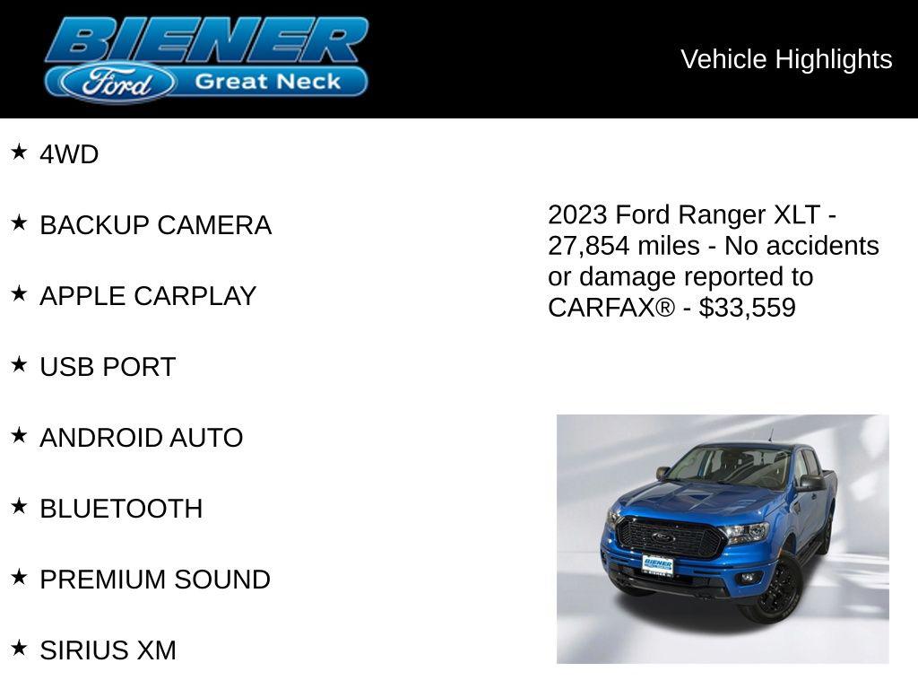 2023 FORD RANGER XLT 照片 9