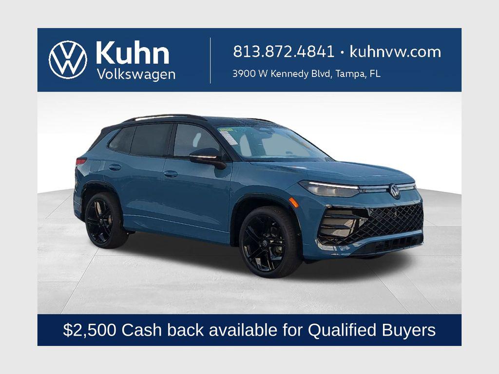 New 2026 Volkswagen Tiguan 2.0T SE R-Line Black