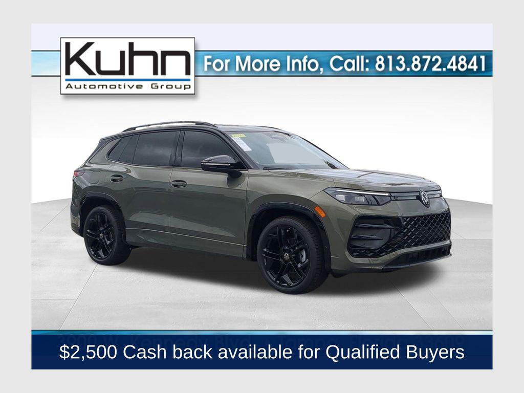 New 2026 Volkswagen Tiguan 2.0T SE R-Line Black