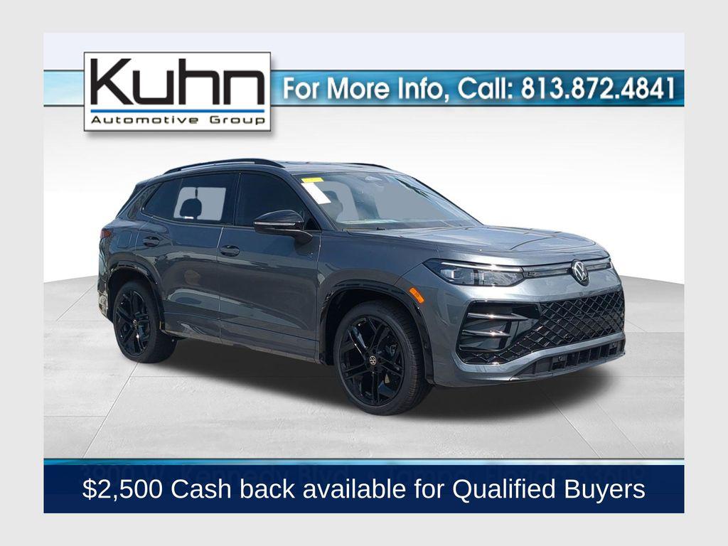 New 2026 Volkswagen Tiguan 2.0T SE R-Line Black