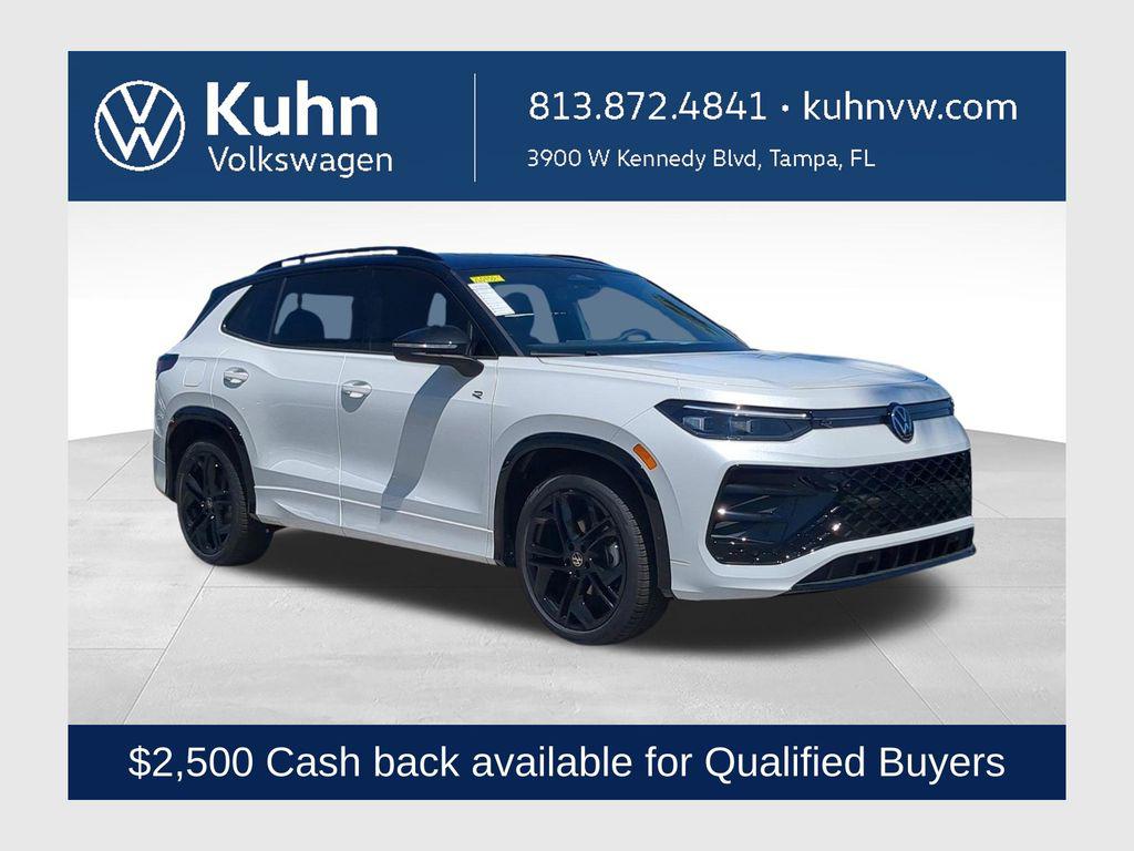 New 2026 Volkswagen Tiguan 2.0T SE R-Line Black