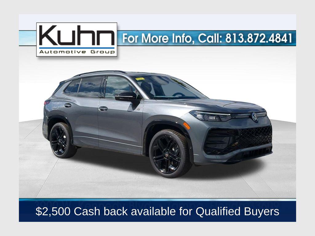 New 2026 Volkswagen Tiguan 2.0T SE R-Line Black