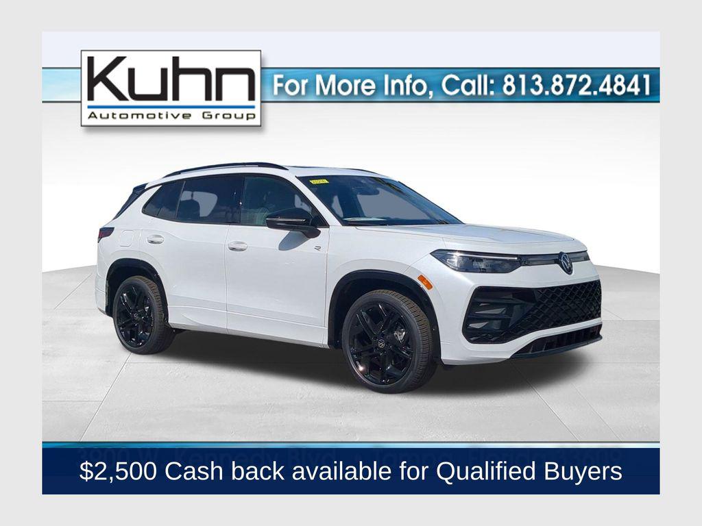 New 2026 Volkswagen Tiguan 2.0T SE R-Line Black