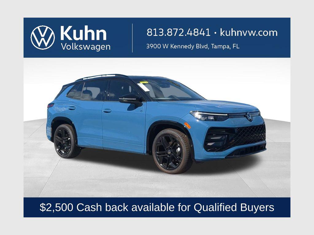 New 2026 Volkswagen Tiguan 2.0T SE R-Line Black