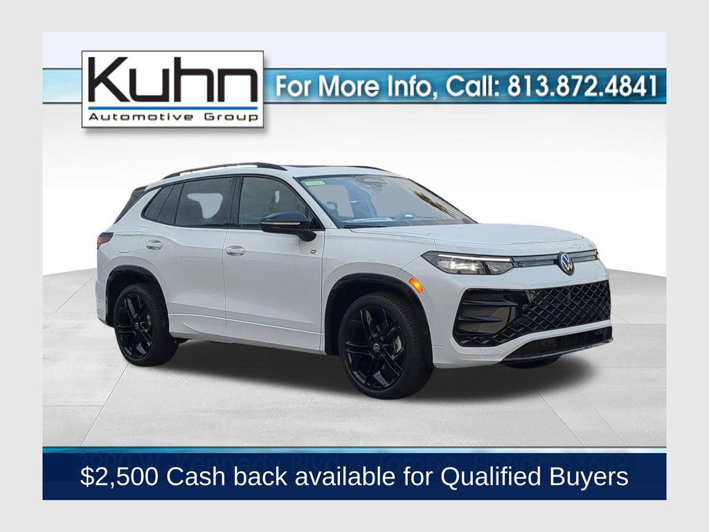 New 2026 Volkswagen Tiguan 2.0T SE R-Line Black