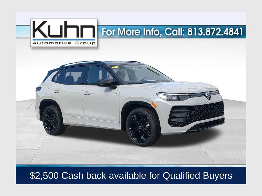 New 2026 Volkswagen Tiguan 2.0T SE R-Line Black