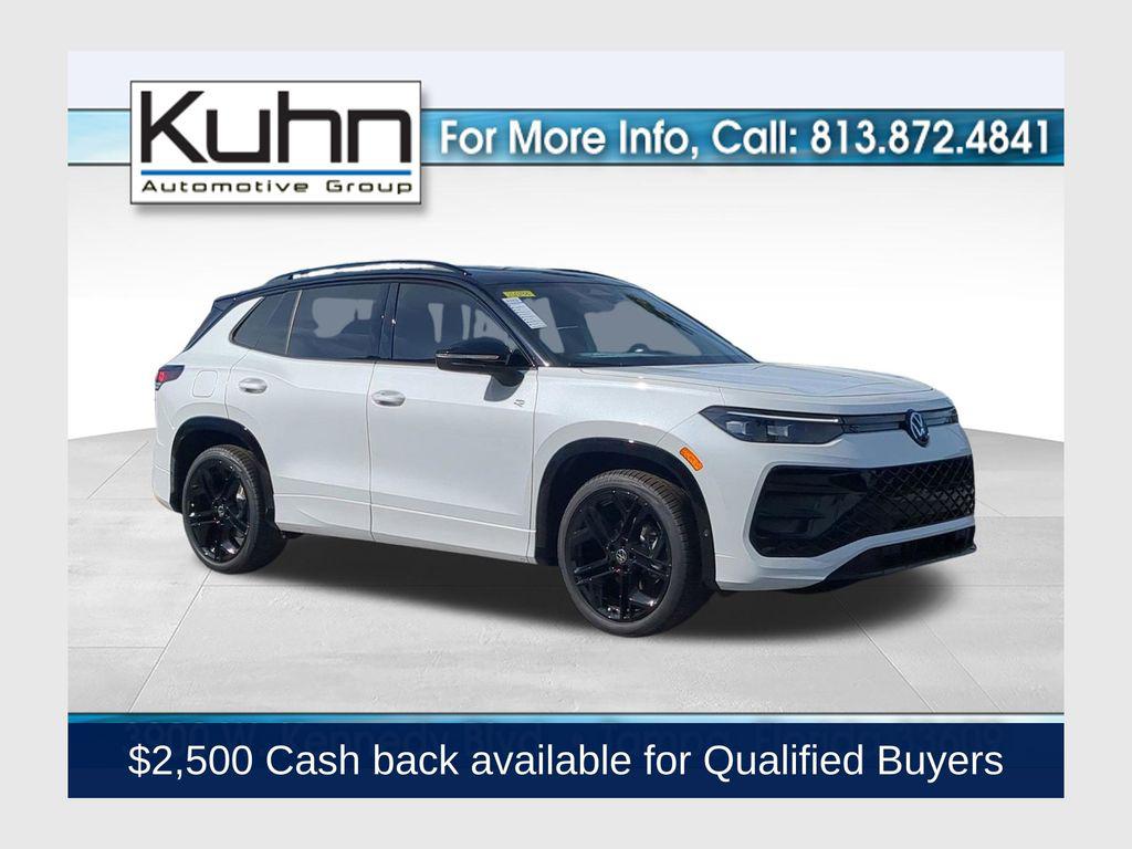 New 2026 Volkswagen Tiguan 2.0T SE R-Line Black