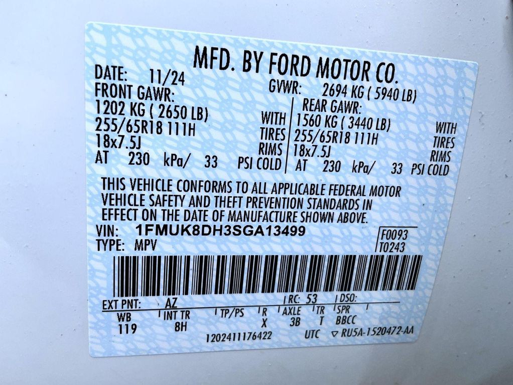 2025 FORD EXPLORER ACTIVE — миниатюра 26