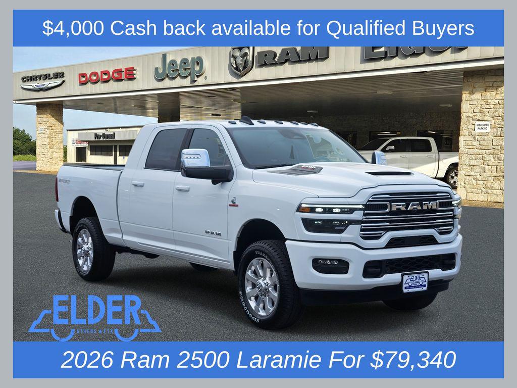 New 2026 RAM 2500 Laramie Mega Cab 4x4 6'4' Box