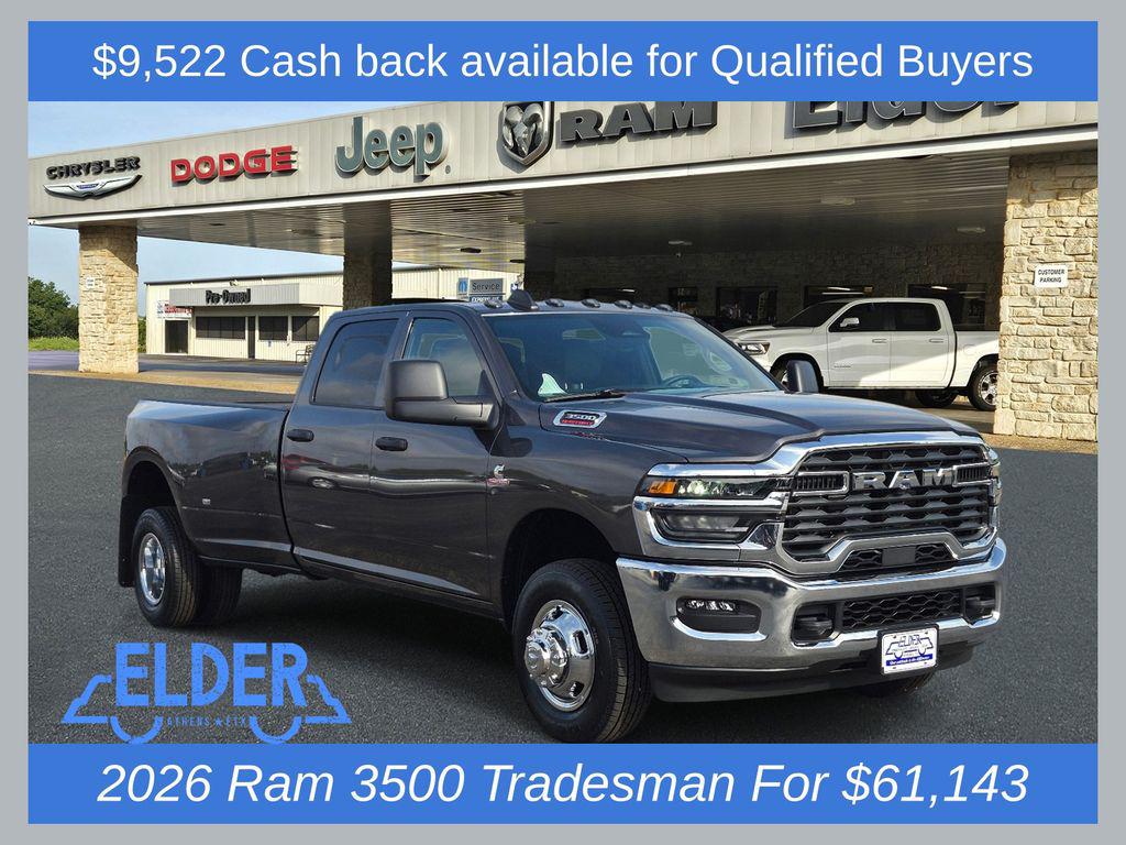 New 2026 RAM 3500 Tradesman Crew Cab 4x4 8' Box
