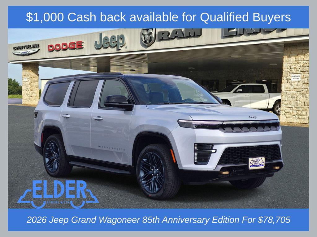 New 2026 Jeep Grand Wagoneer 85th Anniversary Edition 4x4
